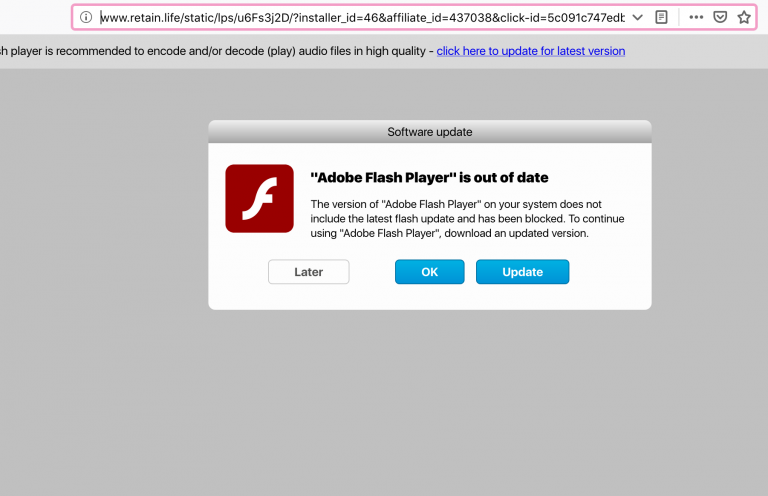 os x remove adobe flash player update