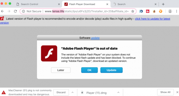 fake flash player download mac